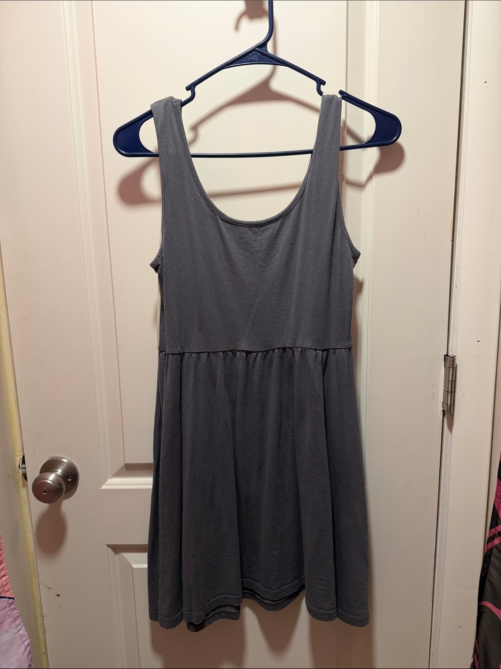 Hot Topic Gray and Cream Totoro Tank Dress - Picture 3 of 3